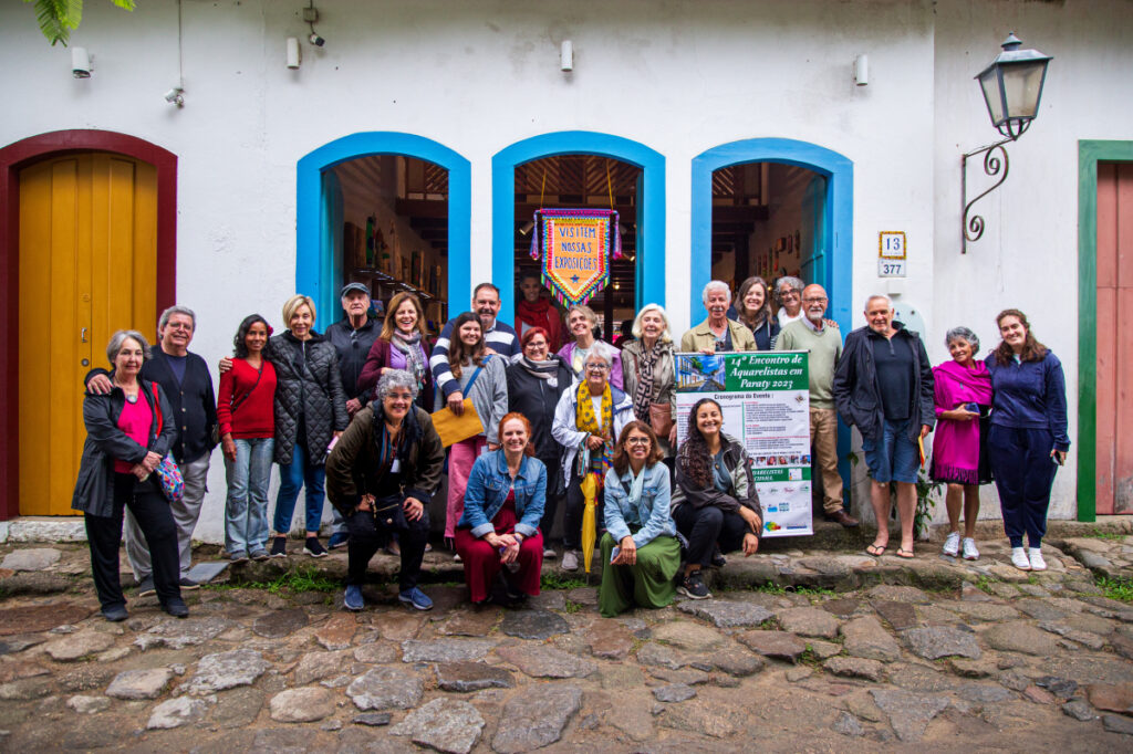 XV Encontro Internacional de Aquarelistas em Paraty 2024